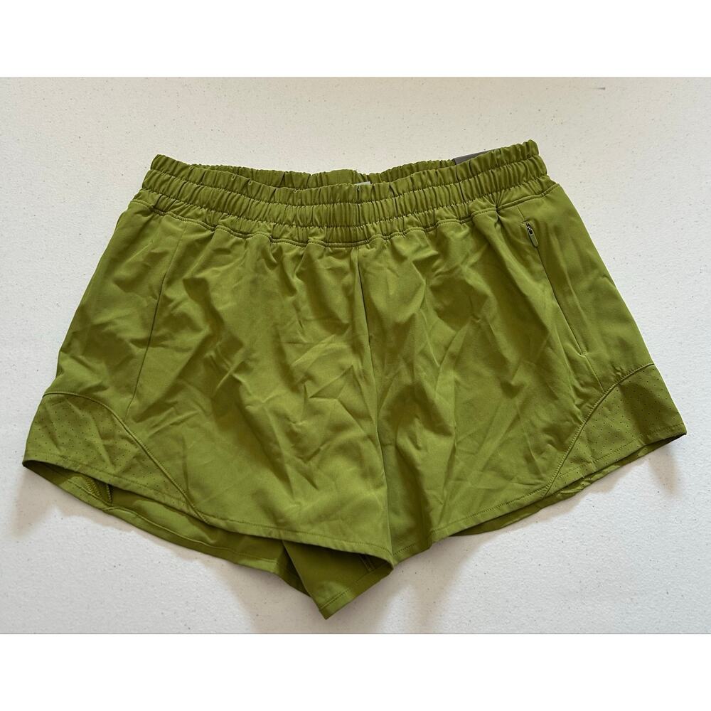 Calia by Carrie Underwood Women’s Running Shorts Green XS NWT Zip Pocket